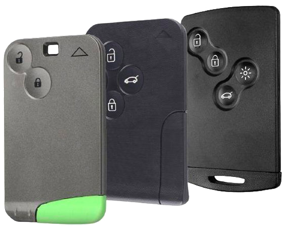 Clés à distance de voiture